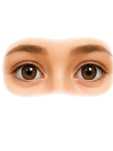 Ojos ilustrados del tablero de Partes del cuerpo de gugiboard